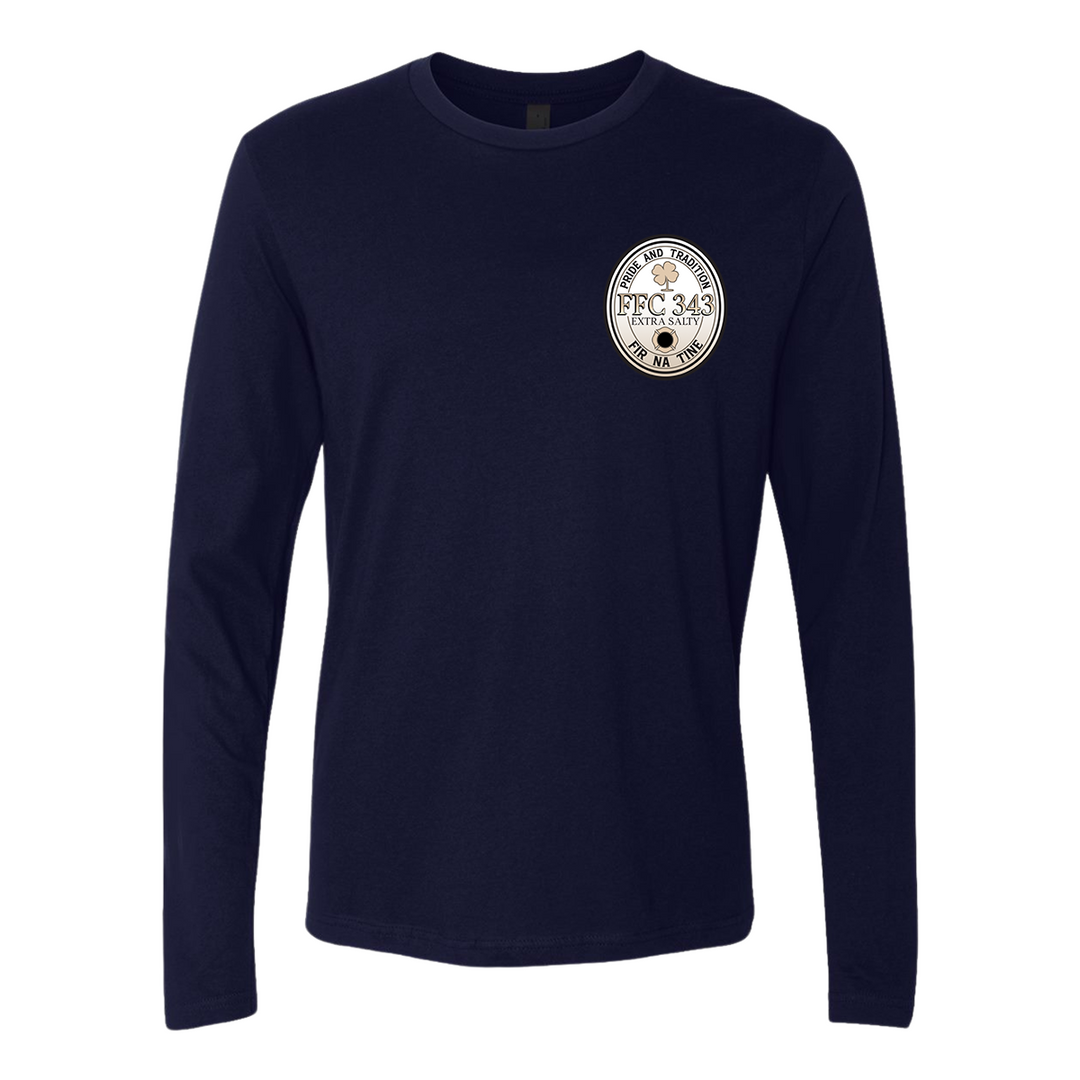 Firefighter Gear Long Sleeve Extra Salty Shirt, designed for comfort and toughness.