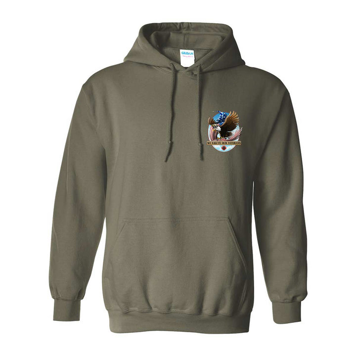 Eagle firefighter helmet tribute design hoodie