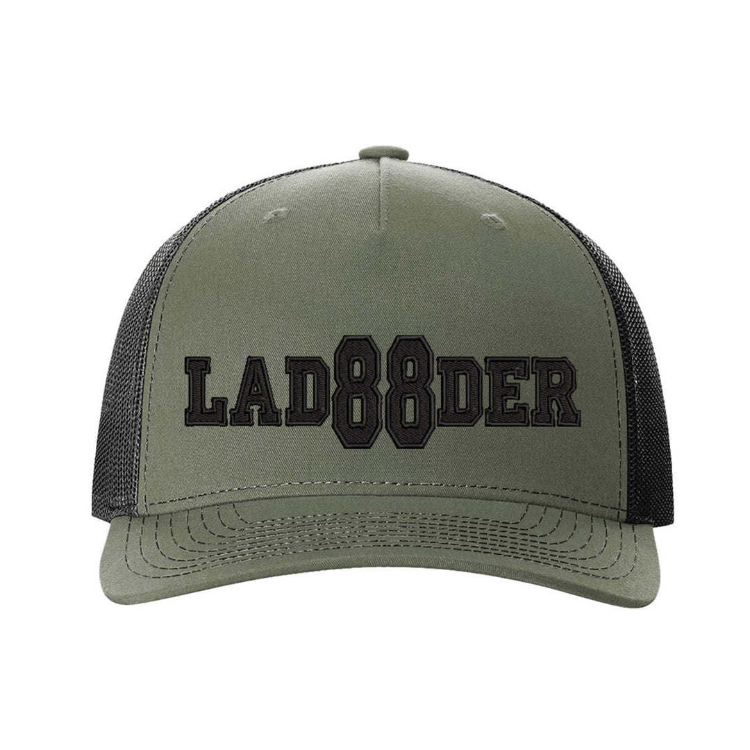 Personalized Ladder Blackout Snapback Trucker Hat
