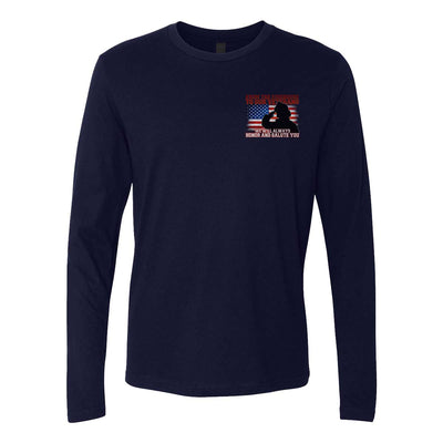 Salute Veteran's Premium Long Sleeve Shirt