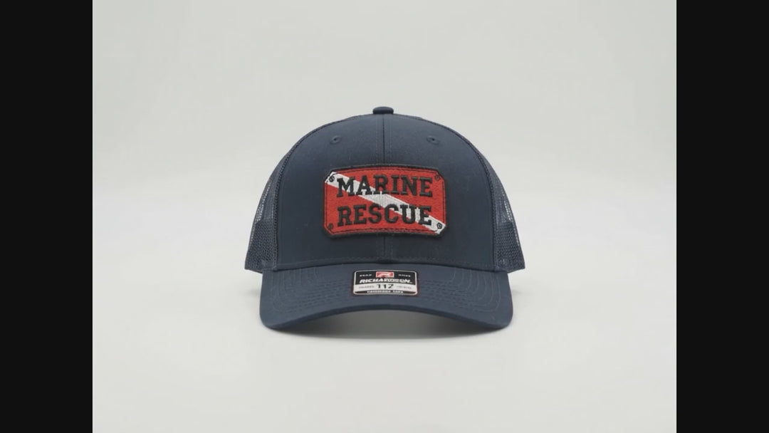 Marine Rescue - Richardson Trucker - Embroidered