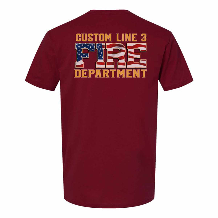 Fire Department Duty T-Shirt made with high-quality fabric for comfort and durability.