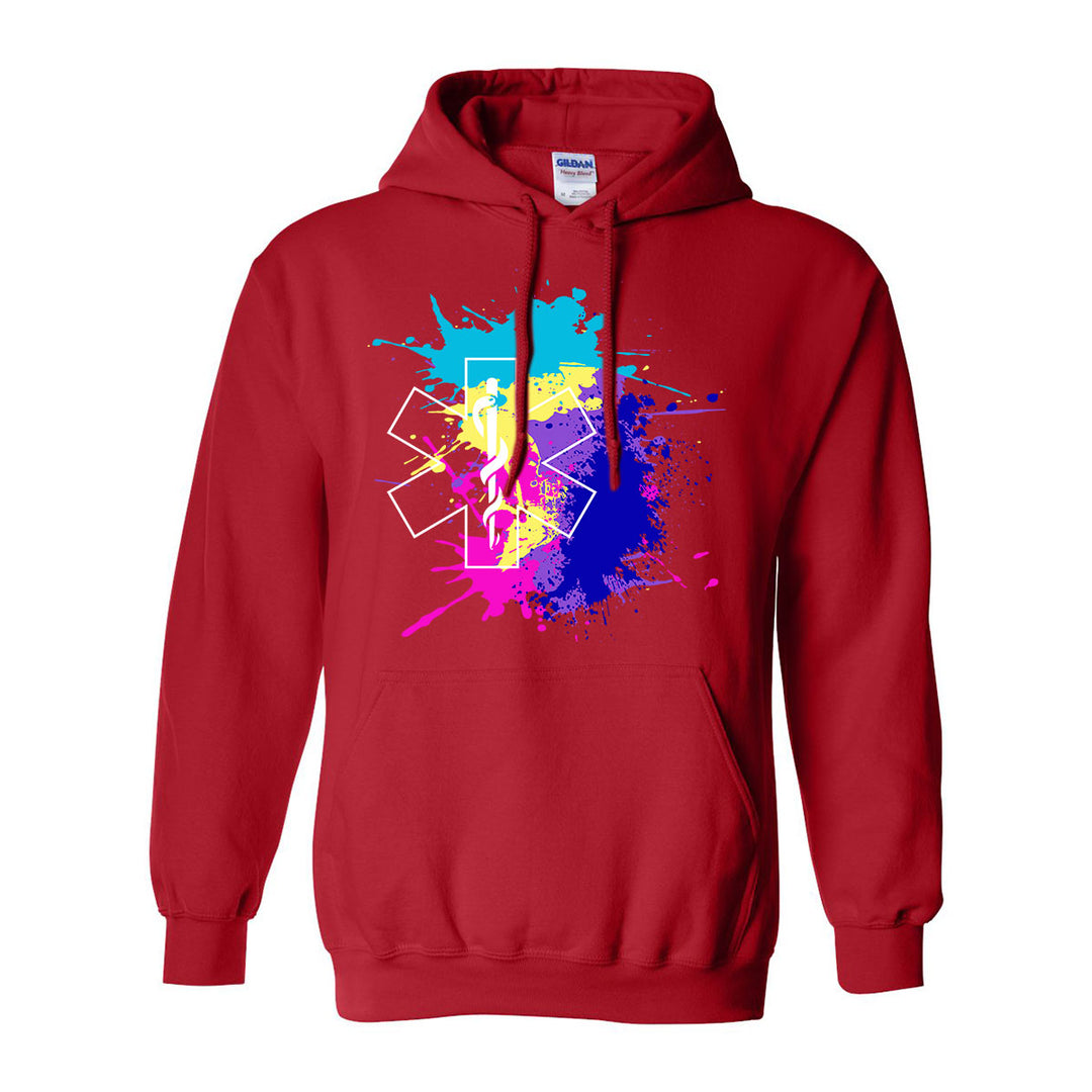 Retro EMS hoodie – FFC 343 Miami Vice design for first responders