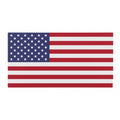 Reflective American Flag Decal – Heavy-Duty Vinyl Sticker