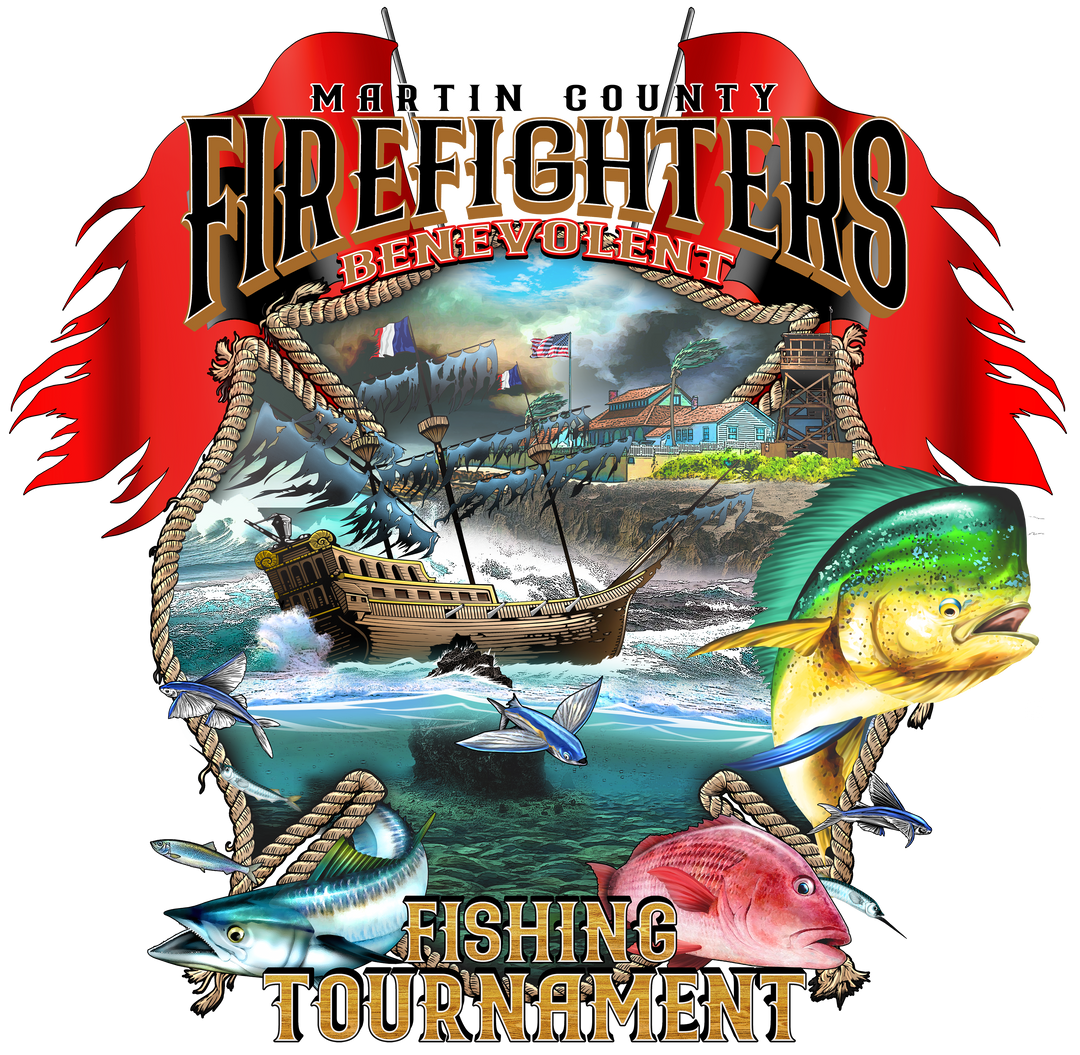 2026 Martin County Benevolent Fishing Tournament Hooded Shirt