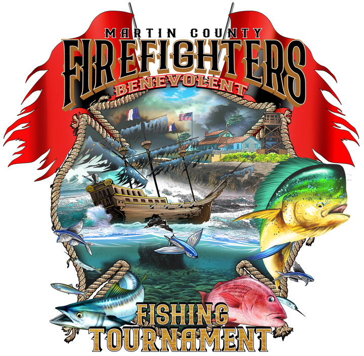 2026 Martin County Benevolent Fishing Tournament Hooded Shirt