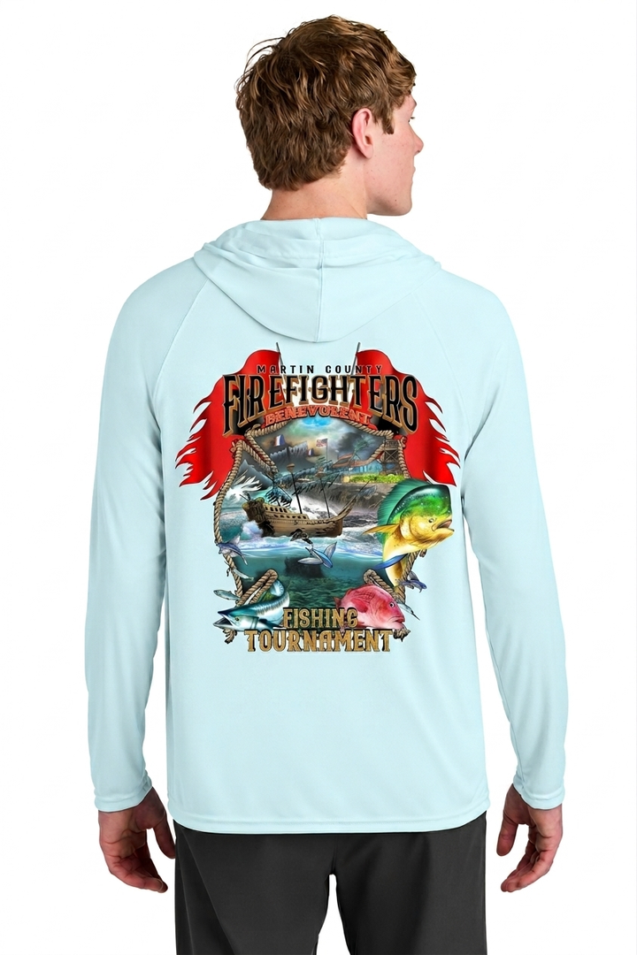 2026 Martin County Benevolent Fishing Tournament Hooded Shirt
