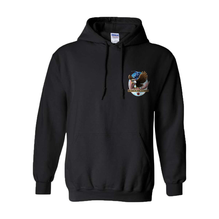 FFC logo and eagle firefighter hoodie