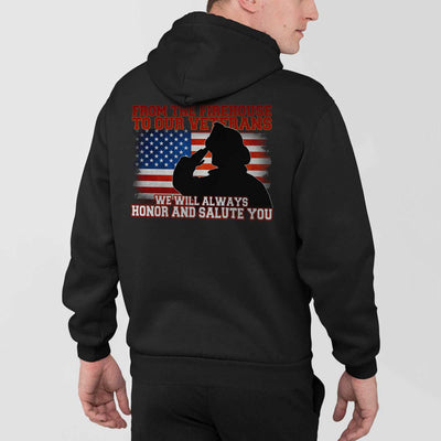 Salute Veteran's Premium Hoodie