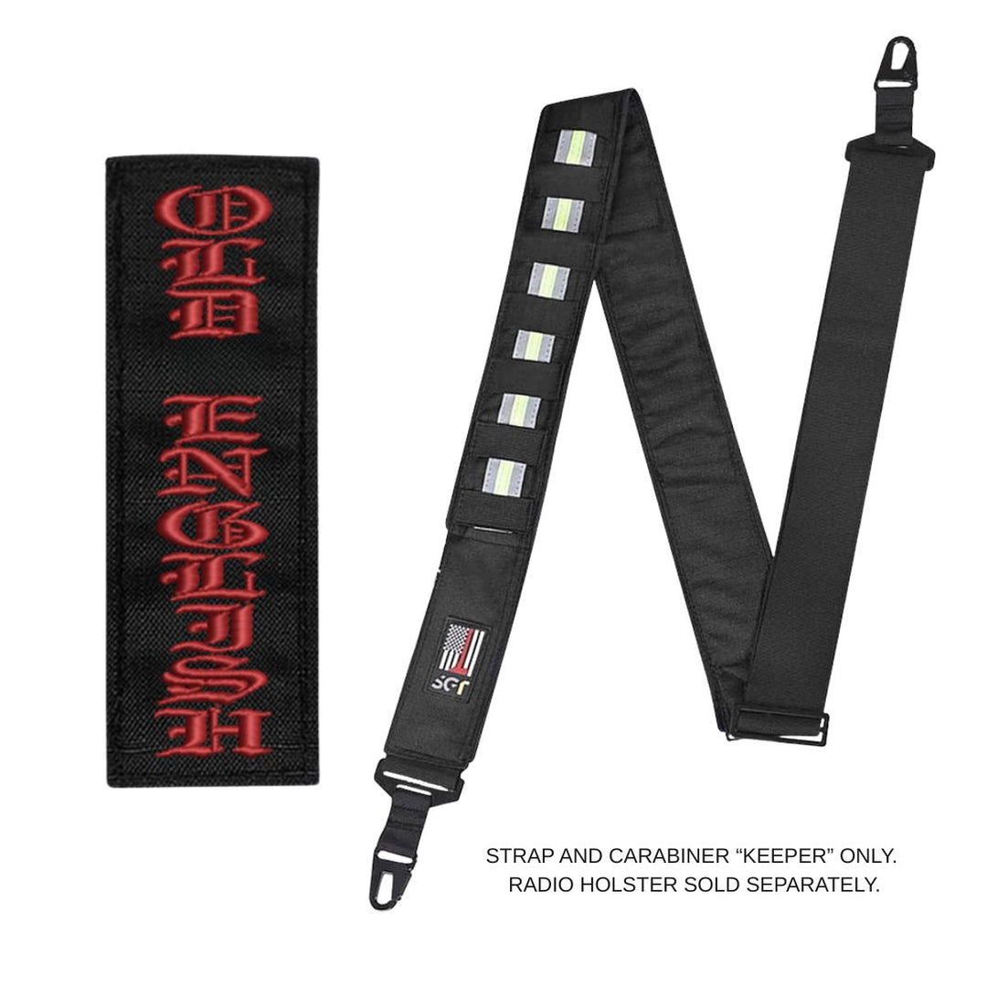 Professional SGT modular radio strap and carabiner kit