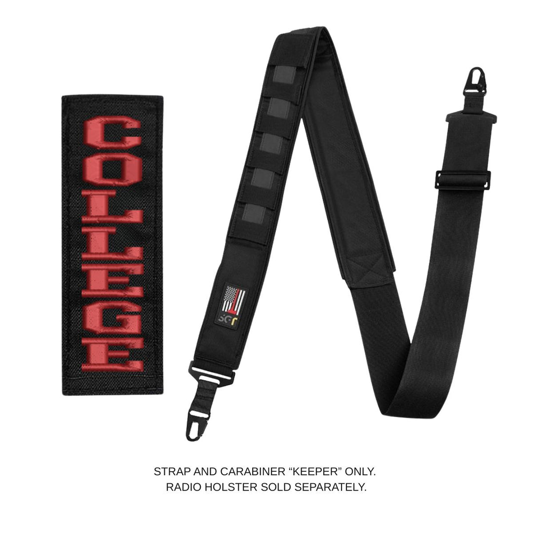 Premium SGT modular radio strap and carabiner kit