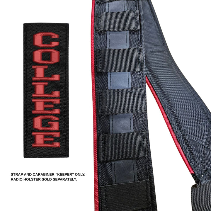 Tactical SGT radio strap set with modular design