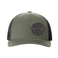 Thin Red Line Axe Maltese Blackout Snapback Trucker Hat