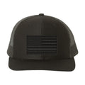 Blackout Flag Snapback Trucker Hat