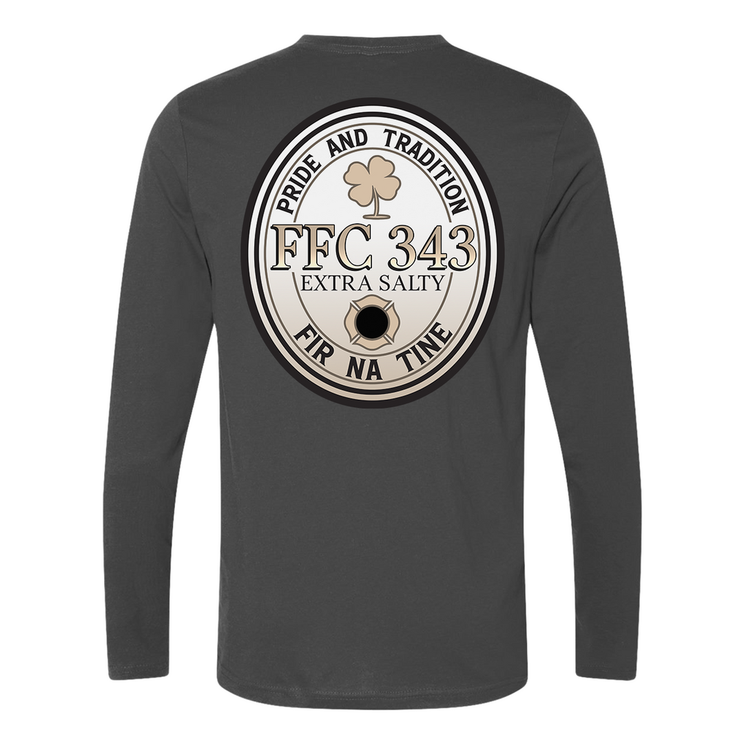 Firefighter Long Sleeve Shirt Extra Salty, made for those who carry grit and pride.