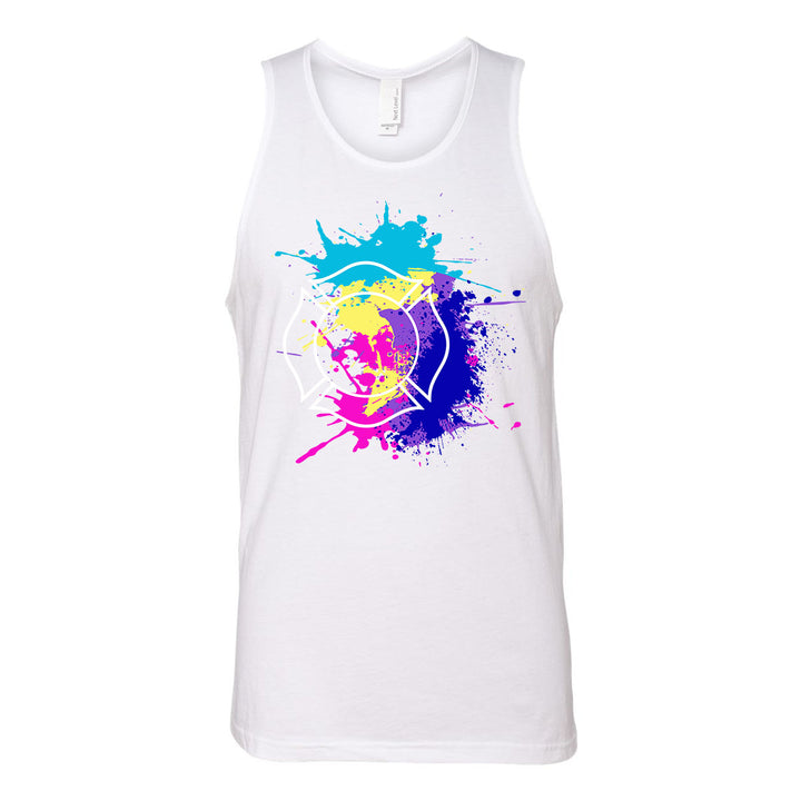 FFC 343 Miami Vice Maltese firefighter tank top