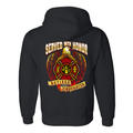 Served With Honor Retired Firefighter Premium Hoodie