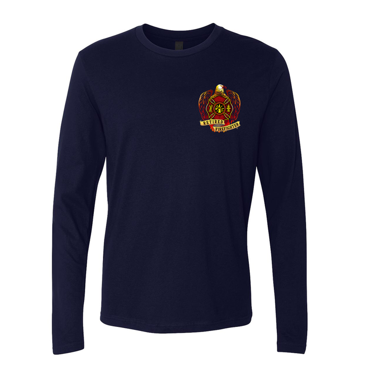 Served With Honor Retired Firefighter Premium Long Sleeve Shirt