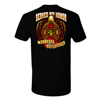 Retired Firefighter Served with Honor Shirt