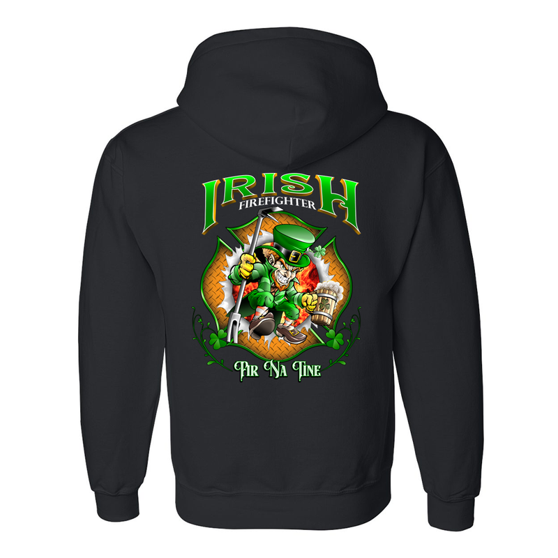 Lucky Leprechaun Firefighter Premium Hoodie Firefighter
