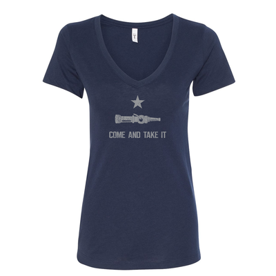 Come and Take It Women's Firefighter Firefighter V-Neck Shirt