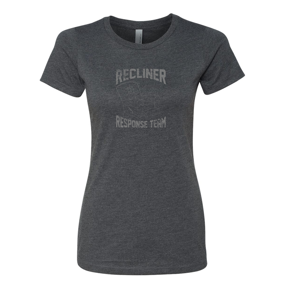 Recliner Response Team Women's Crew Neck Shirt in grey
