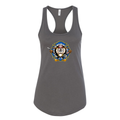 Crazy Taz Firefighter Women's Racerback Tank