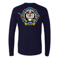 Crazy Taz Firefighter Premium Long Sleeve Shirt
