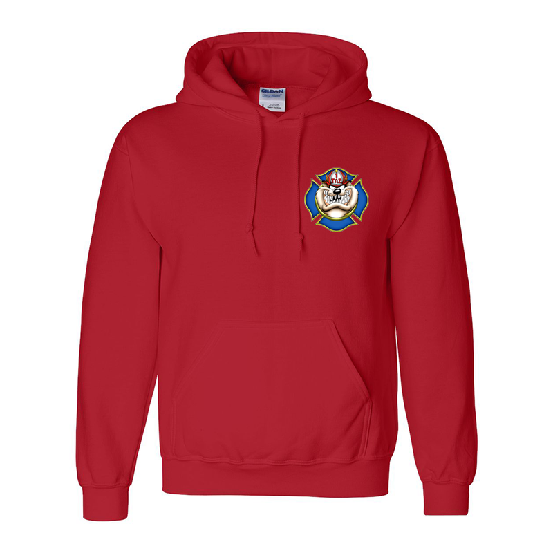 Crazy Taz Firefighter Premium Hoodie