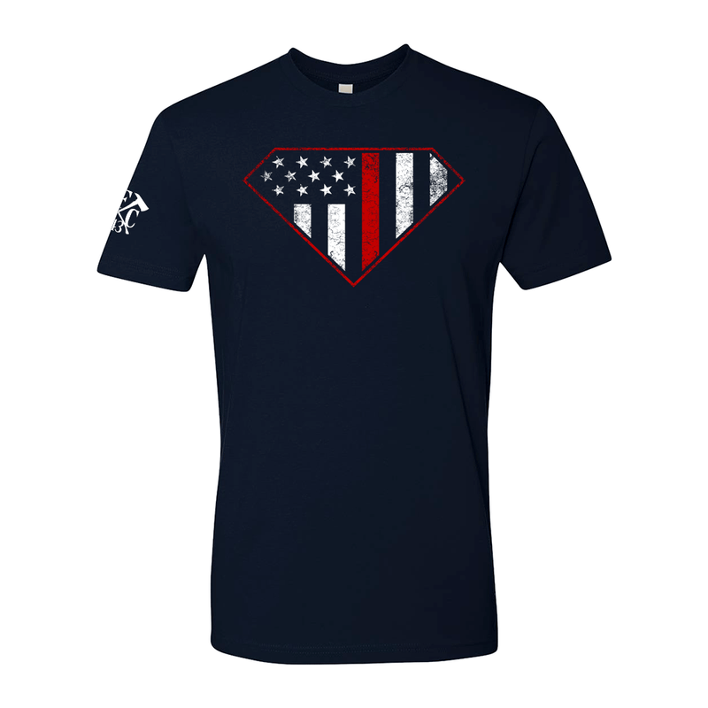 American Hero Superman Firefighter shirt