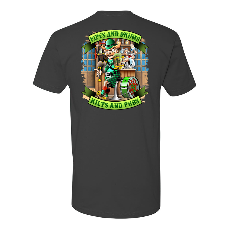 Firefighter Pipes and Drums Band Shirt
