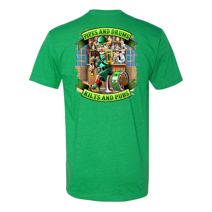 Firefighter Pipes and Drums Shirt