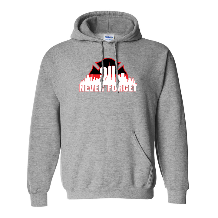 Thin Red Line 9/11 Skyline Premium Hoodie