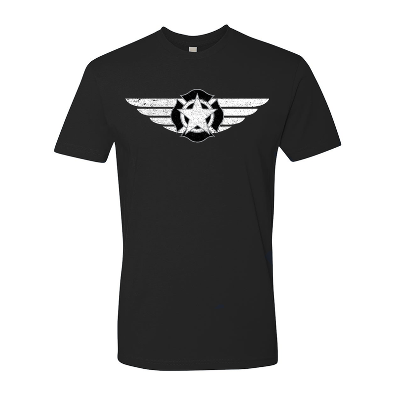 Firefighter Maltese Distressed Premium T-Shirt
