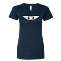 It's Black and White Maltese Women's Crew Neck Shirt