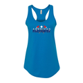 True American Firefighter Women's Racerback Tank
