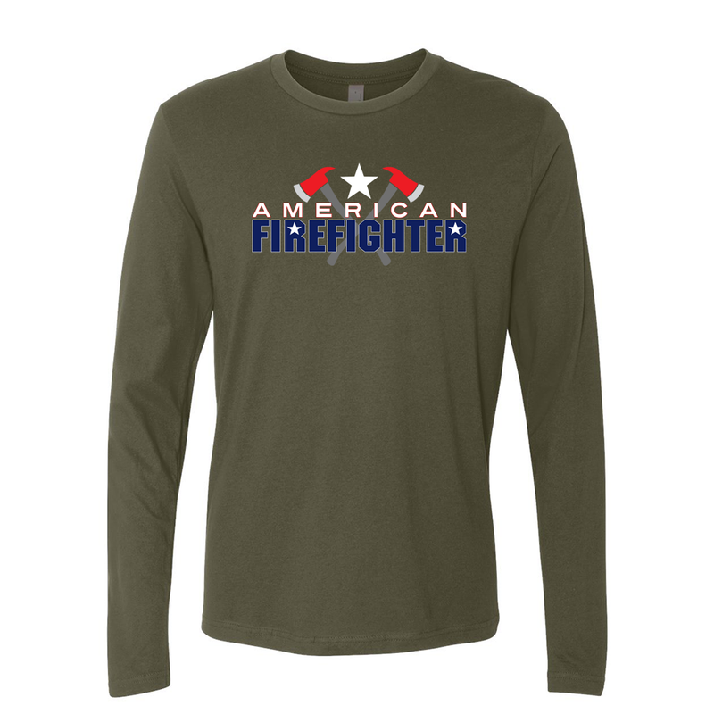True American Firefighter Premium Long Sleeve Shirt