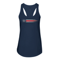 FFC 343 Thin Red Line Stars & Stripes Women's Racerback Tank