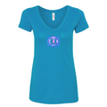 FFC 343 Hawaiian Firefighter Women's V-Neck Shirt