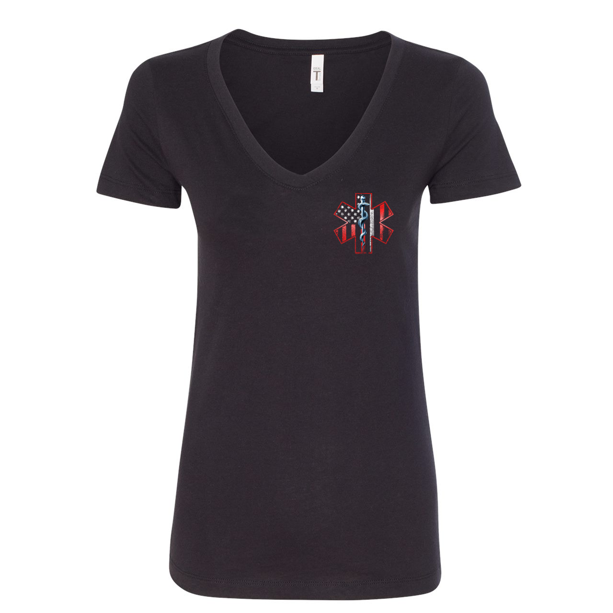 Thin white v hot sale neck t shirts