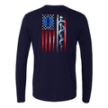 Thin White Line American Flag Premium Long Sleeve Shirt