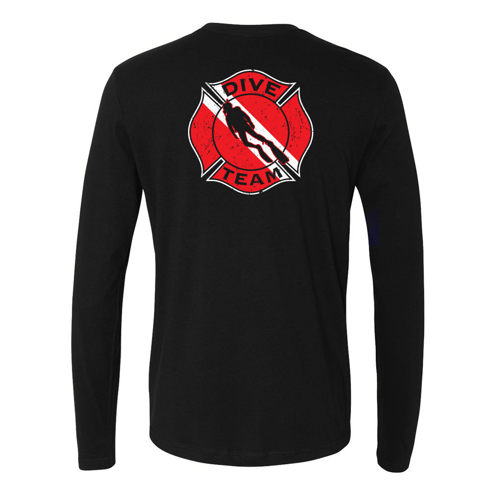 FFC 343 Firefighter Dive Team Premium Long Sleeve Shirt