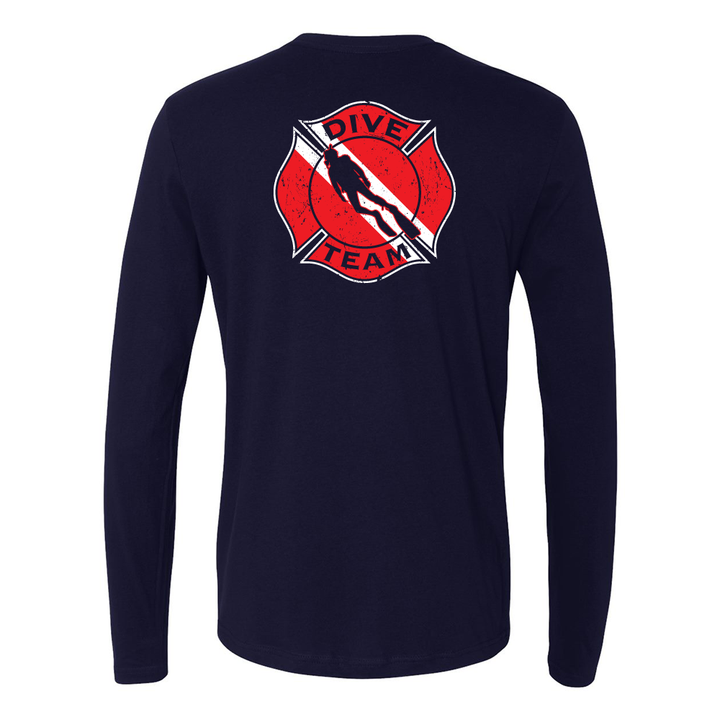 FFC 343 Firefighter Dive Team Premium Long Sleeve Shirt