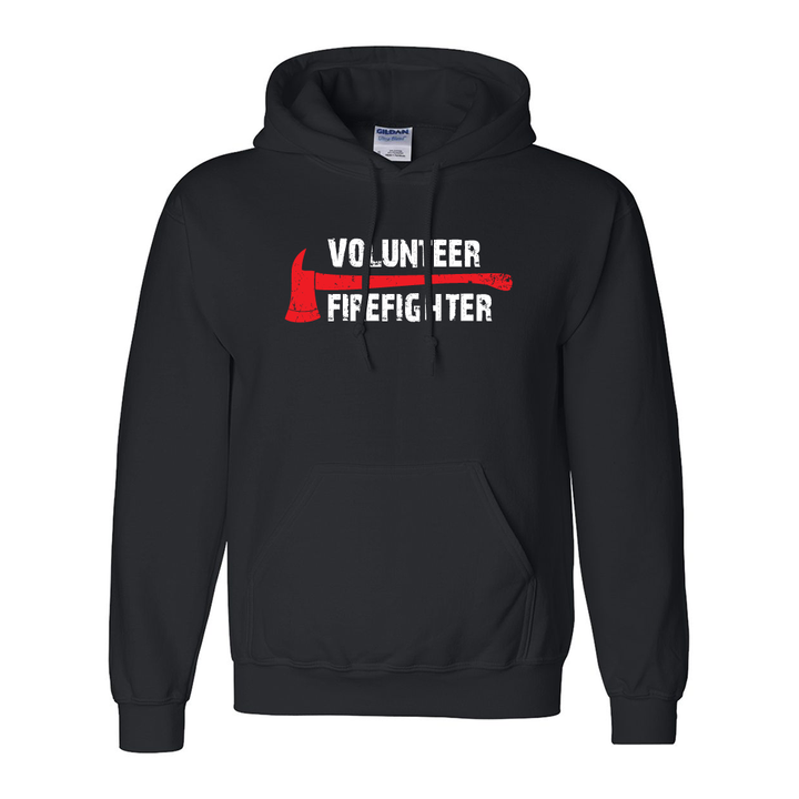 FFC 343 Volunteer Firefighter Axe Premium Hoodie