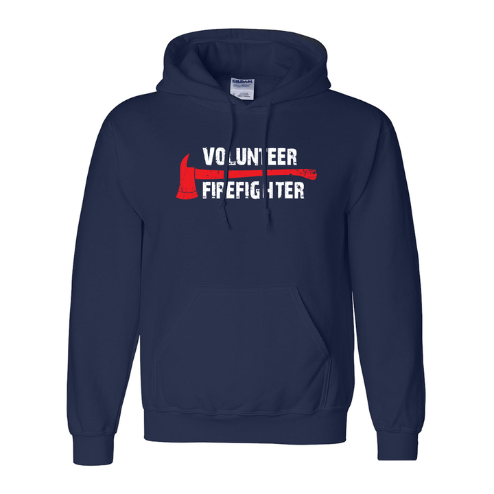 FFC 343 Volunteer Firefighter Axe Premium Hoodie