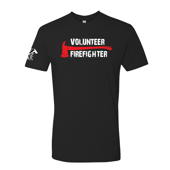 FFC 343 Volunteer Firefighter Axe Premium T-Shirt