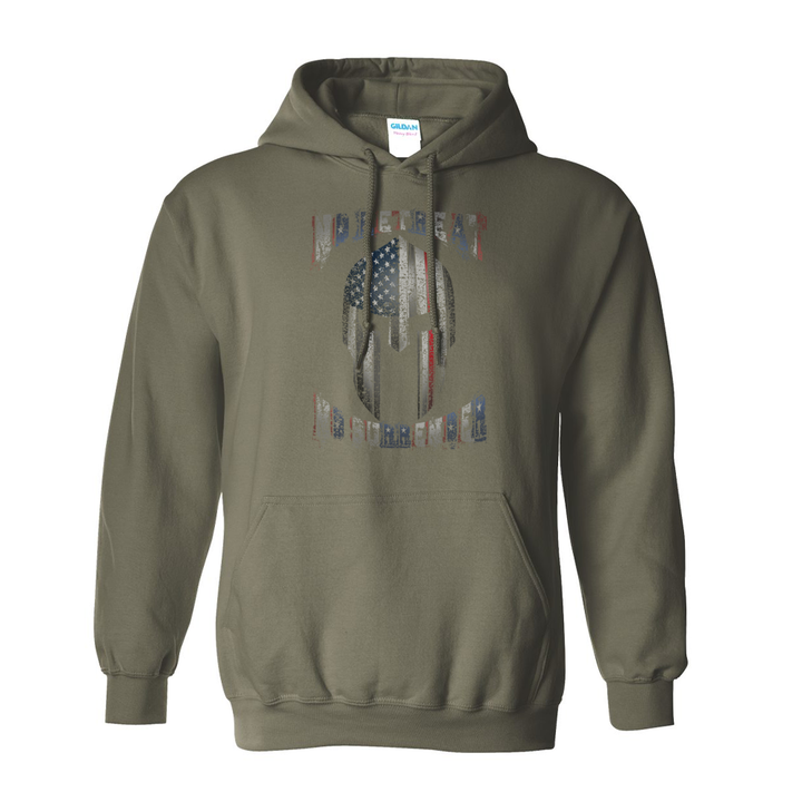 No Retreat, No Surrender Spartan Premium Hoodie