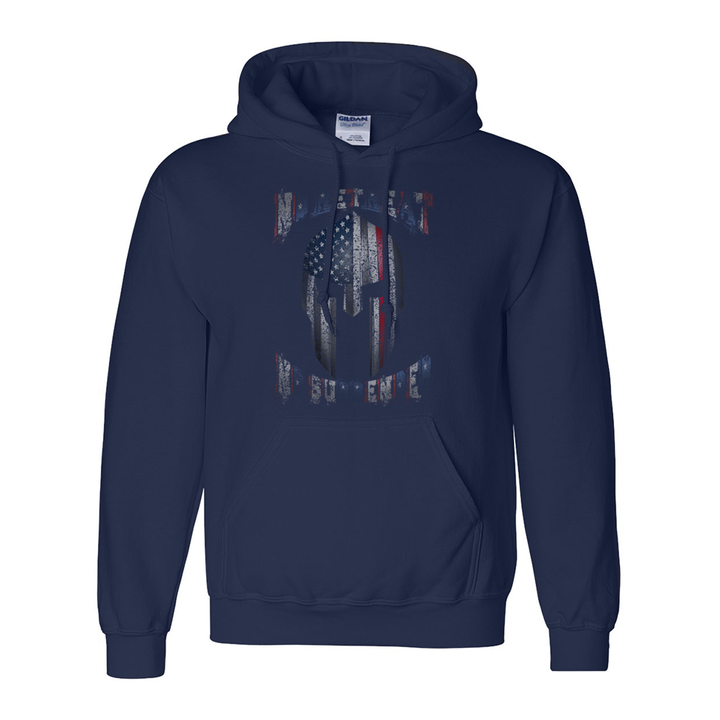 No Retreat, No Surrender Spartan Premium Hoodie