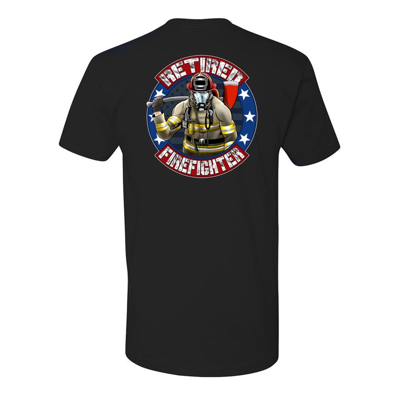 All Stars Retired Firefighter Premium T-Shirt