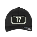 Personalized Black Shield FlexFit Hat